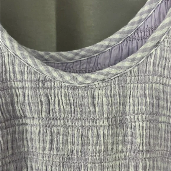 Aerie Soft Lilac gingham Maxi Dress - Picture 8 of 12